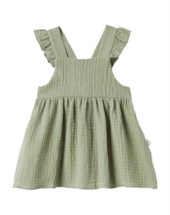 Платье из хлопка, зеленый Teddy & minou