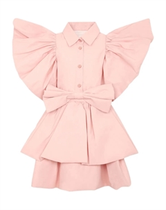 Платье с бантом, розовый Caroline bosmans