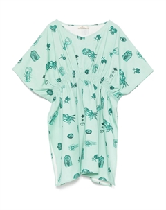 Платье с принтом, зеленый Andorine