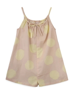 Ромпер Lemon-dots, розовый Knot