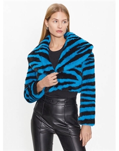 Шуба стандартного кроя, синий Fracomina