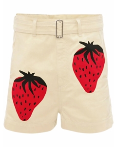 Шорты чинос с принтом, нейтральный Jw anderson