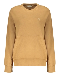 Толстовка с вышитым логотипом, желтый Herno