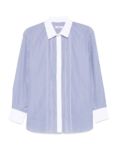 Рубашка в полоску, белый Sandro