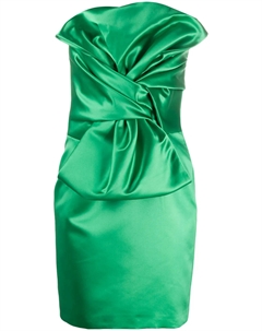 Платье мини с бантом, зеленый Giuseppe di morabito