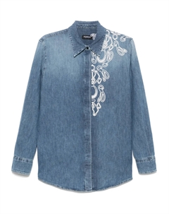 Рубашка джинсовая, синий Dondup