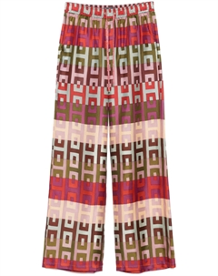 Шелковые брюки, красный Lorena antoniazzi