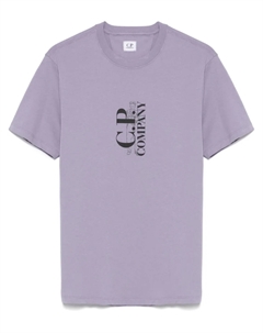 Футболка с логотипом, фиолетовый C.p. company