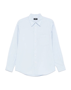 Рубашка на пуговицах, синий Theory