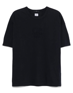 Футболка с вышитым логотипом, синий C.p. company