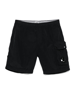 Плавки-шорты Flatt Nylon, черный C.p. company
