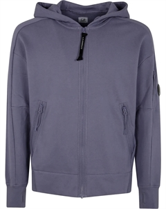 Флисовая толстовка с капюшоном, фиолетовый C.p. company