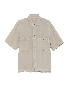 Льняная рубашка, зеленый C.p. company