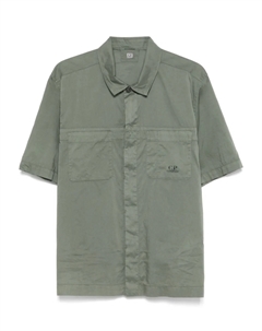 Рубашка на пуговицах, зеленый C.p. company
