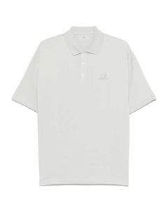 Рубашка поло с вышитым логотипом, синий C.p. company