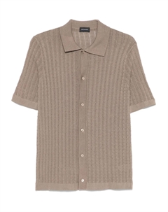 Вязаная рубашка, коричневый Tagliatore