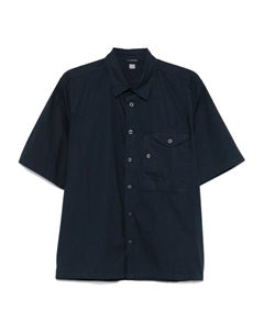 Рубашка с вышитым логотипом, синий C.p. company