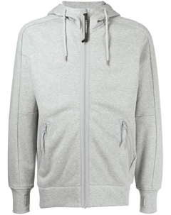 Худи на молнии с линзами, серый C.p. company