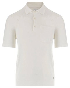 Рубашка-поло из хлопка, белый C.p. company