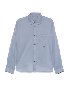 Рубашка с логотипом, синий C.p. company