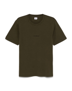 Футболка с логотипом, зеленый C.p. company