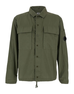 Куртка-рубашка с накладными карманами, зеленый C.p. company