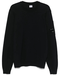 Свитер с декором Lens, синий C.p. company