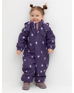 Демисезонный комбинезон с утеплителем для девочки Crockid
