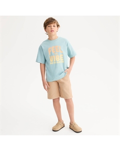 Шорты-бермуды с большими карманами бежевый La redoute collections