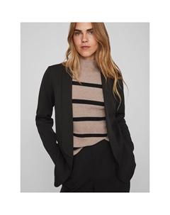 Блейзер прямого покроя черный Laredoute