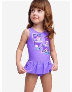 Купальник для девочек, Фиолетовый Playtoday