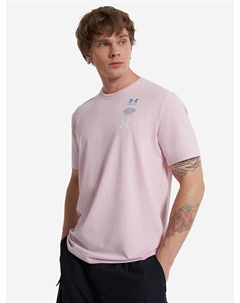 Футболка мужская, Розовый Under armour