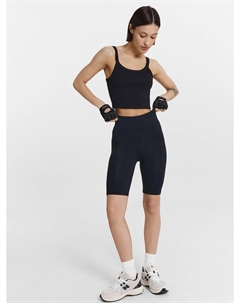 Шорты-велосипедки женские в черном цвете Mark formelle