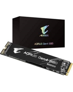 SSD M.2 накопитель GIGABYTE AORUS Gen4, 500Гб Gigabyte