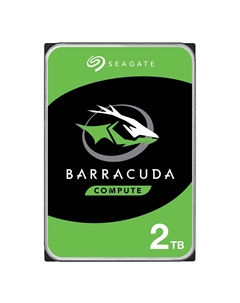 Внутренний жесткий диск Seagate Barracuda, 2ТБ, HDD, SATA III, 3.5"