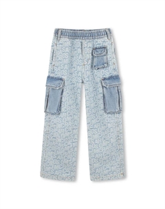 Джинсы для мальчиков из синего хлопка, синий Marc jacobs