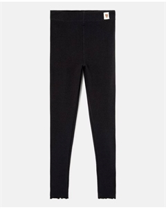 Однотонные леггинсы в рубчик для девочек Kids, антрацит El corte inglés