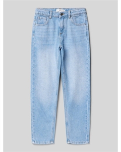 Зауженные джинсы с пятью карманами, синий Mango