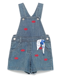 Комбинезон с вышивкой, синий Lapin house