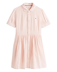 Платье мини в полоску, розовый Tommy hilfiger junior