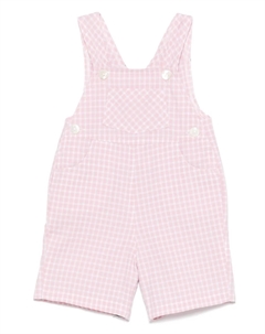 Клетчатые комбинезоны, розовый Siola
