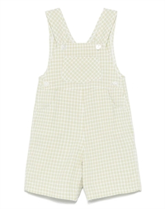 Клетчатый комбинезон, зеленый Siola