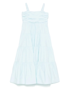 Платье миди из поплина, зеленый Miss grant kids