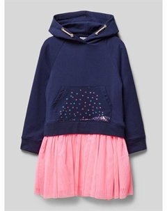 Платье с круглым вырезом горловины модель 'FINJA', розовый Danamade