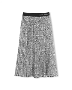 Юбка для девочки в простом черном цвете, чёрный Marc jacobs