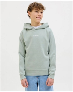 Толстовка с капюшоном свободного кроя для мальчиков, голубой Jack & jones