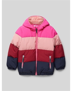 Стеганая куртка с капюшоном, фуксия Killtec