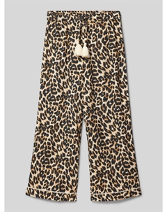 Широкие брюки с завязками на шнурке, черный Only