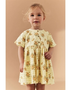 Хлопковое платье свободного кроя (от 3 месяцев до 8 лет), мультиколор Next