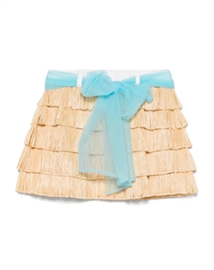 Юбка с бантом, нейтральный Miss grant kids